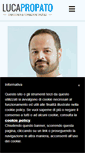 Mobile Screenshot of lucapropato.com